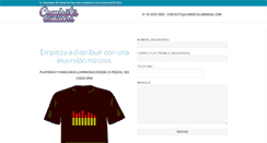 Desktop Screenshot of camisetaluminosa.com